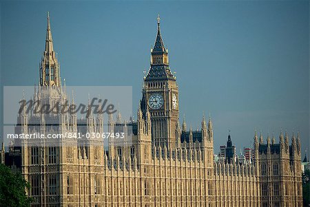 Die Häuser von Parlament und Big Ben, Westminster, UNESCO Weltkulturerbe, London, England, Vereinigtes Königreich, Europa