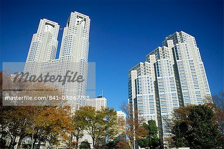 The New Tokyo City Hall in Shinjuku, Tokyo, Japan, Asia