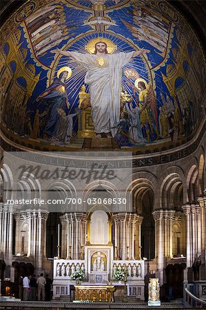 Basilique du Sacre-Coeur, Montmartre, Paris, France