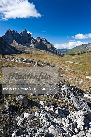 Tombstone Mountain, Tombstone Range, Ogilvie Mountains, Tombstone Territorial Park, Yukon, Canada