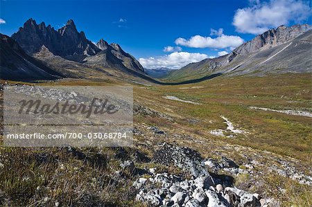 Tombstone Mountain, Tombstone Range, Ogilvie Mountains, Tombstone Territorial Park, Yukon, Kanada