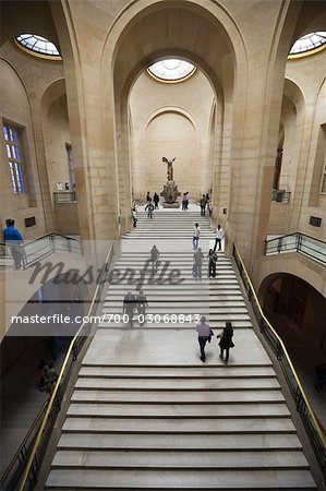 Der Louvre, Paris, Ile-de-France, Frankreich