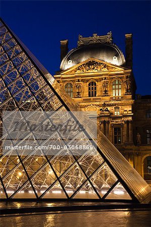 The Louvre, Paris, Ile de France, France