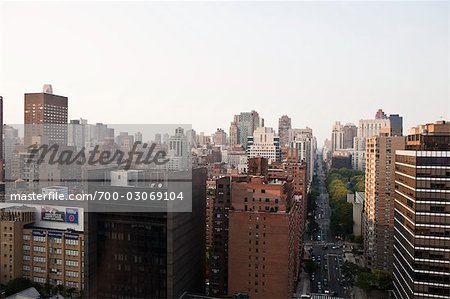 Blick auf Manhattan aus Queens, New York City, New York, USA