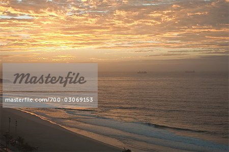 Strand von Copacabana, Rio De Janeiro, Rio de Janeiro Zustand, Brasilien