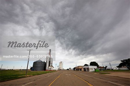 Nuages d'orage Groom, Texas, Etats-Unis