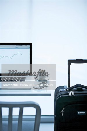 Laptop and Luggage