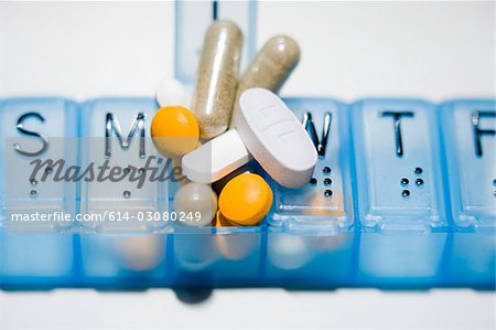 Kasematte mit vielen Tabletten