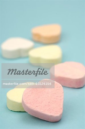 Heartshape sherbet powder candies