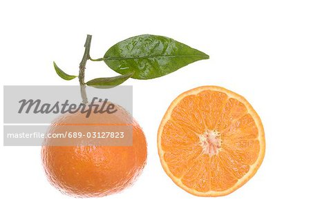 Orangen, Obst und in Scheiben schneiden