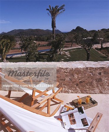 terrace with panorama