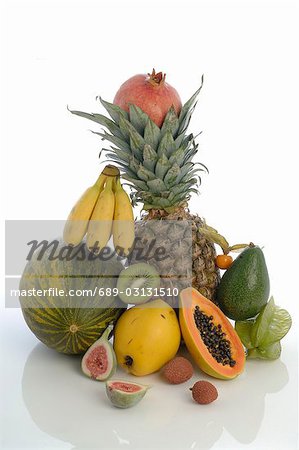 Gamme de produits tropicaux