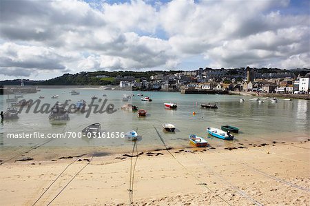 St Ives Harbour, Cornwall, Angleterre, Royaume Uni