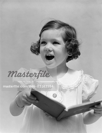 1940s CHILD SINGING BOOK
