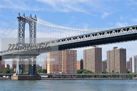 Pont de Manhattan, New York City, New York, États-Unis