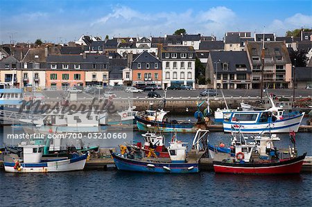 Fishing Boats, Concarneau, Finistere, Brittany, France