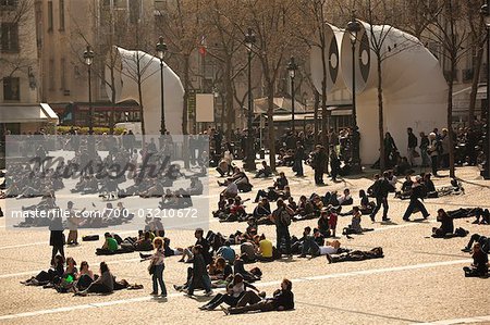 Pompidou Centre, Beaubourg Paris, France