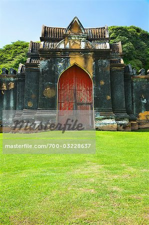 Principale porte, Phra Narai Ratchaniwet Palace, Lopburi, Province de Lopburi, Thaïlande