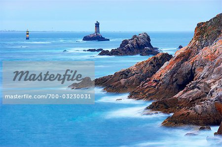 Rocky Coastline, Pointe du Raz, Finistere, Brittany, France