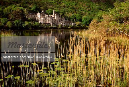 Connemara, County Galway, Ireland; Kylemore Abbey