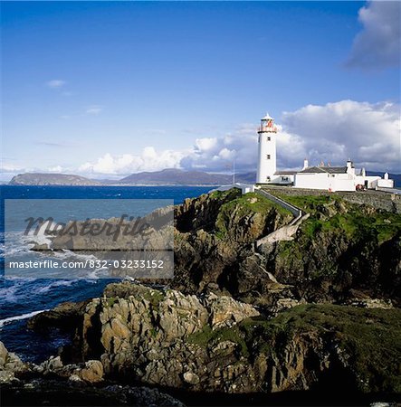 Fanad Lighthouse, Co Donegal, Ireland;  19th Century lighthouse