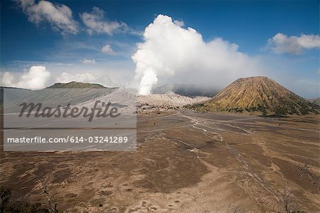 Mount bromo volcano in java