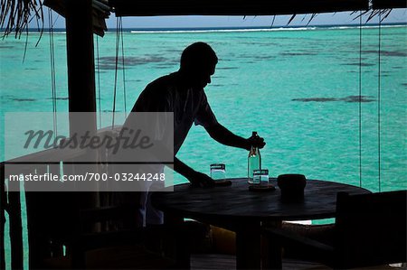 Zimmer, Telefonzentrale, Soneva Gili Resort, Lankanfushi Island, North Male Atoll, Malediven