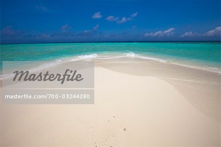 Plage à Banyan Tree Madivaru, Alif Alif Atoll, Maldives