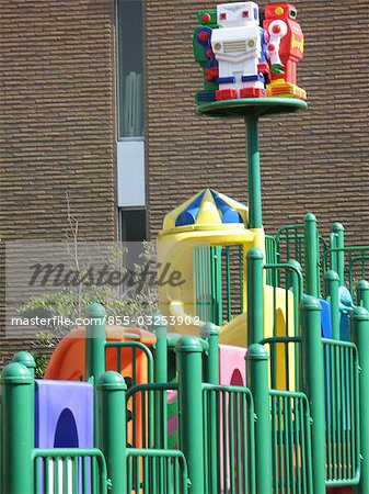 Children's playground, Roppongi Hills, Tokyo, Japan