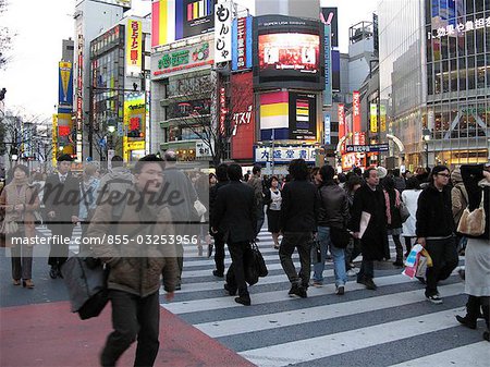 Straßenbild, Shibuya, Tokyo, Japan