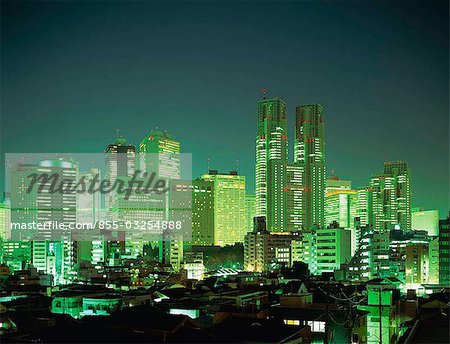 Skyscrapers at Shinjuku, Tokyo, Japan