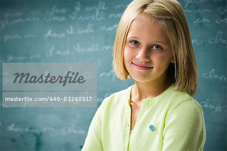 Girl in classroom