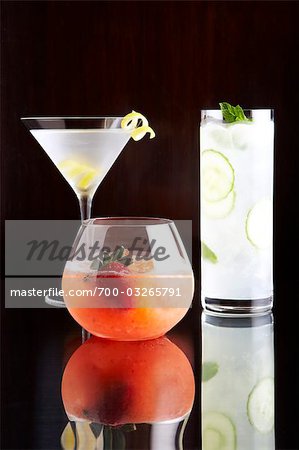 Nature morte de Cocktails Nature morte de Cocktails