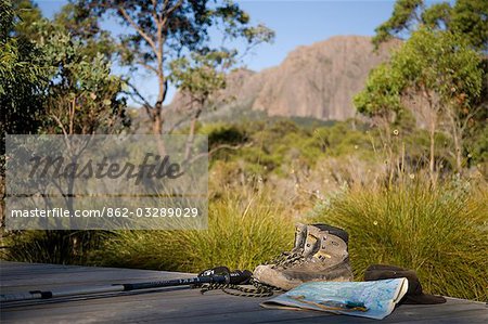 Randonées au camp sur la piste Overland Track