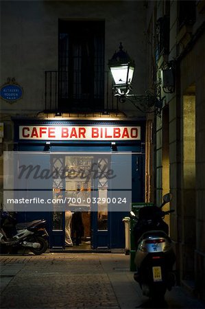Bar de nuit, Bilbao, Espagne