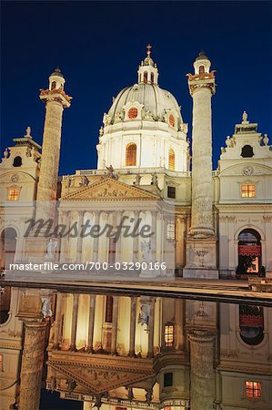 Karlskirche, Karlsplatz, Vienna, Austria