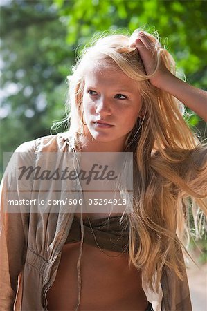 Teenage Girl, Oregon, USA