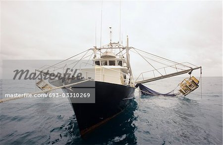 Prawn fishing trawler, Gulf of Carpentaria, Australia