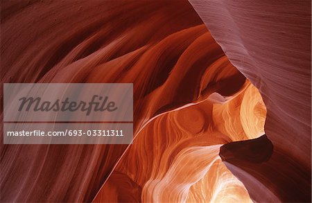 Formation rocheuse Antelope Canyon, en Arizona, USA