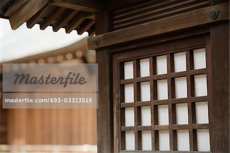 Traditional Architecture at Shitaya Jinja Shinto Shrine