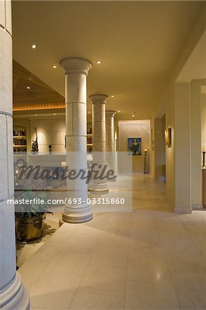 Design d'intérieur de luxe, couloir