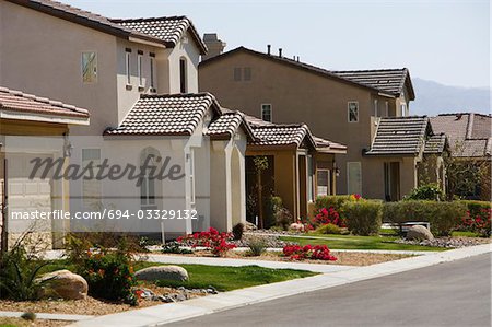 Large New Houses in New Development