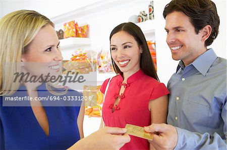 Couple Making a Purchase