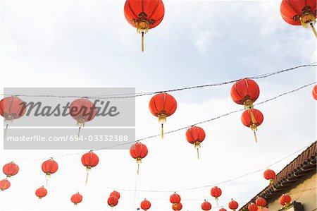 Chinese lanterns, California