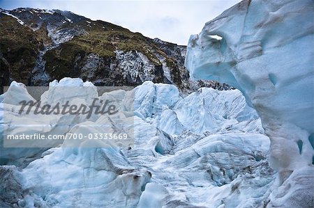 Franz Josef Glacier, South Island, Nouvelle-Zélande