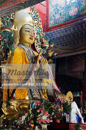 Yonghe Gong,Tibetan Buddhist Lama Temple,Beijing,China