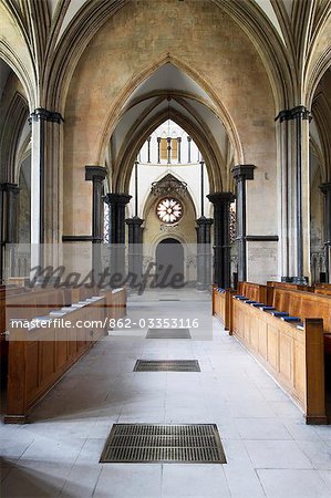 Temple church, tel que paru dans le Da Vinci Code. Londres.