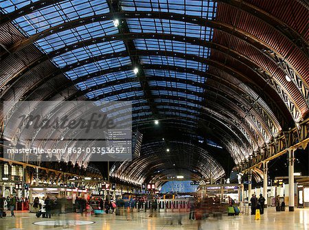 England, London. Paddington Station.
