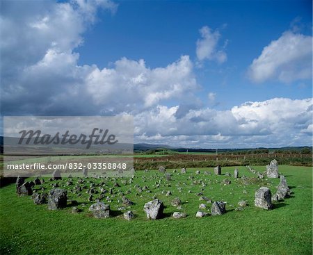 Beaghmore Stone Circles, Sperrin Mountains, Co Tyrone, Ireland