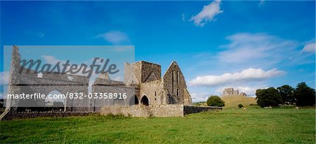 Abbaye de Hore & rocher de Cashel, Cashel, co. Tipperary, Irlande
